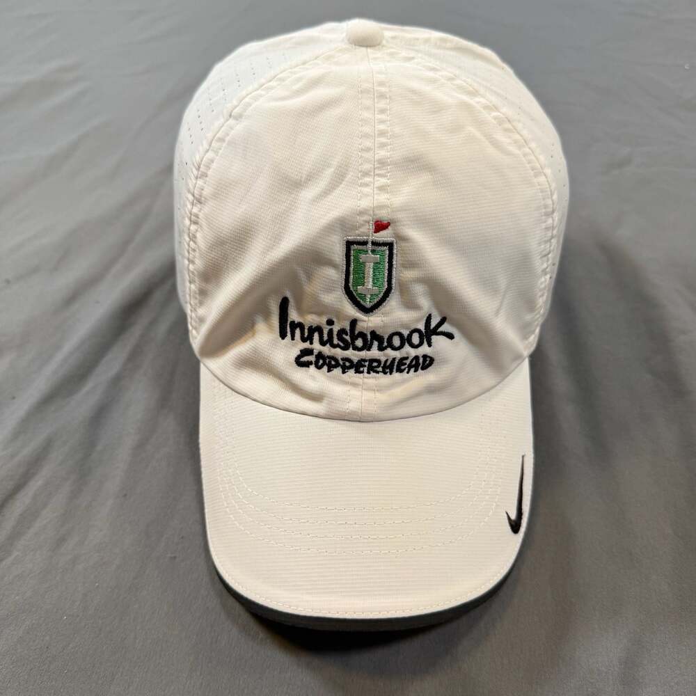 Nike Golf Innisbrook Copperhead White Performance Hat Adjustable Cap